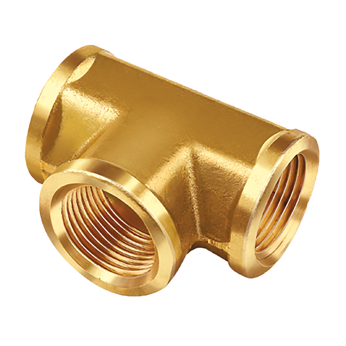Refrigerant Drum Adapter - Brass 3/8" 45° Flare X 3/4" NPSM Female - New