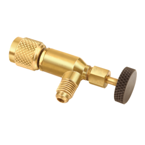 Backseating Control Valve