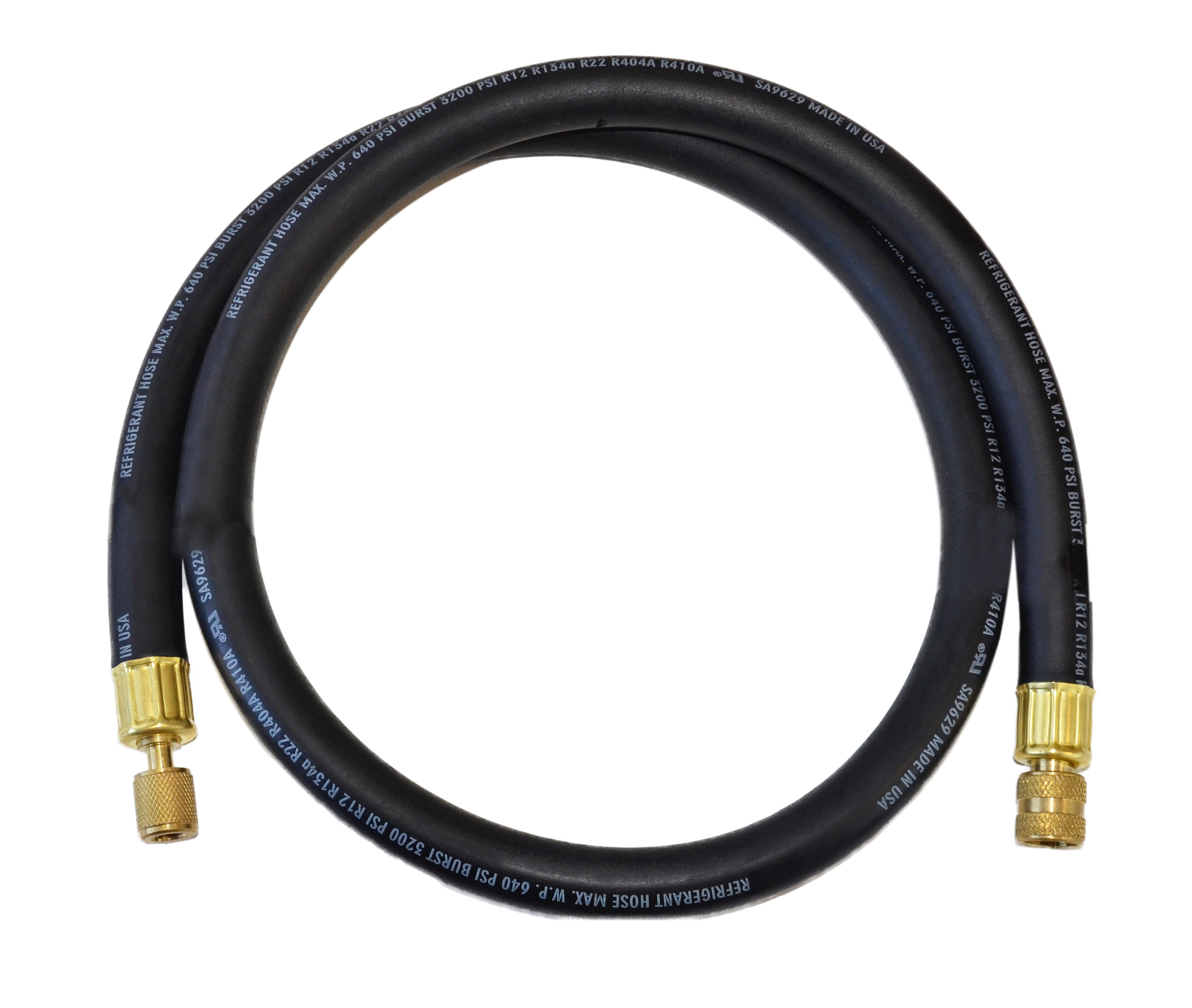 Heavy-Duty Series Black Charging Hose