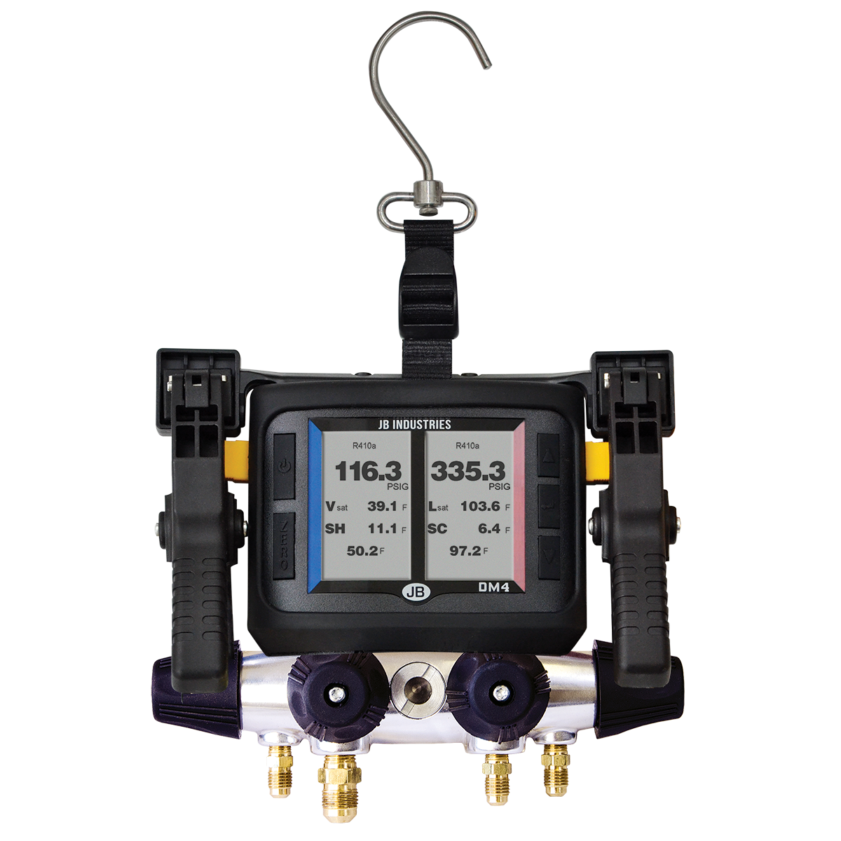 CLIMATE CLASS DM4-ZW ZEPPELIN 4-Valve Wireless Digital Manifold