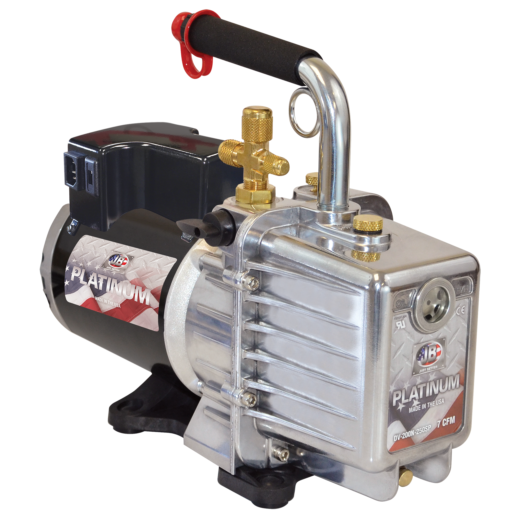 PLATINUM 7 CFM Dual Voltage, Spark Proof Vacuum Pump