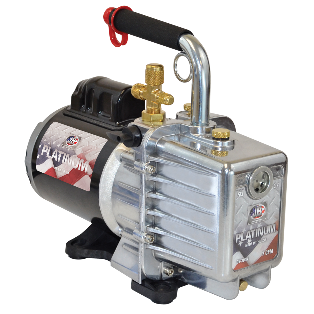 DV200N250 PLATINUM Dual Voltage Vacuum Pump JB Industries