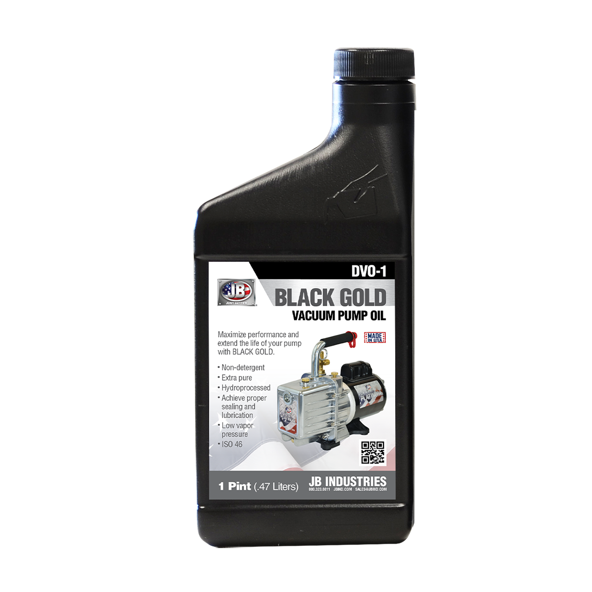 DVO-1 BLACK GOLD Vacuum Pump Oil