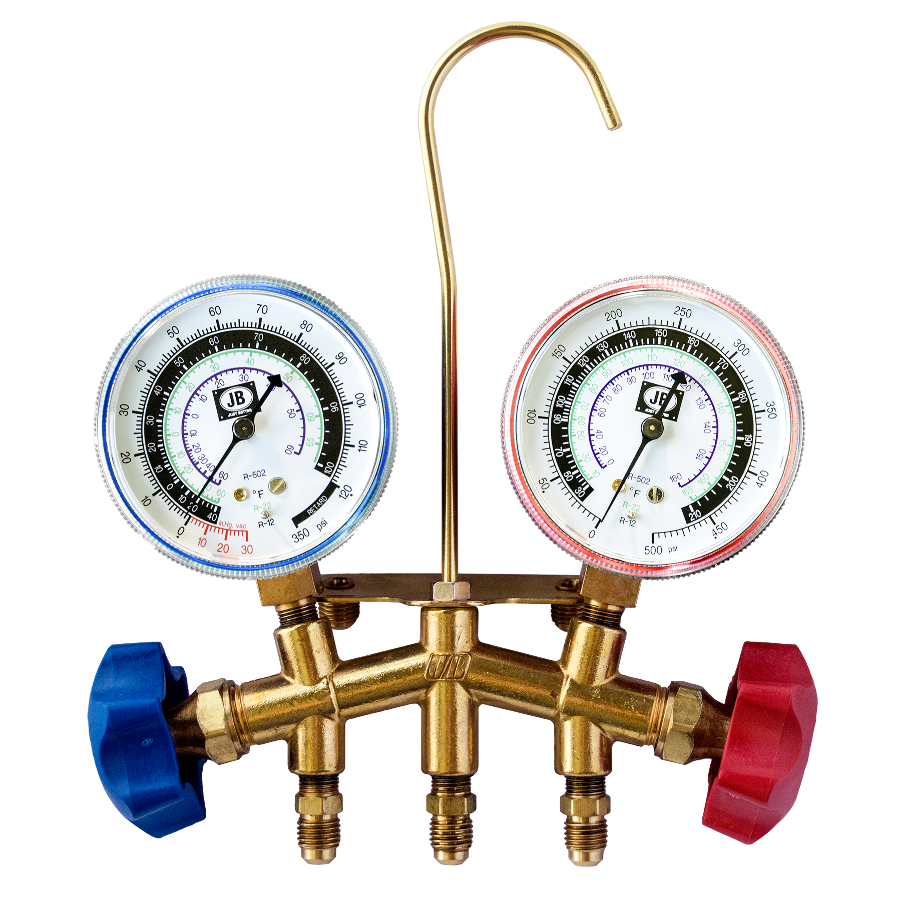 M2 Standard 2-Valve Classic Brass Manifold