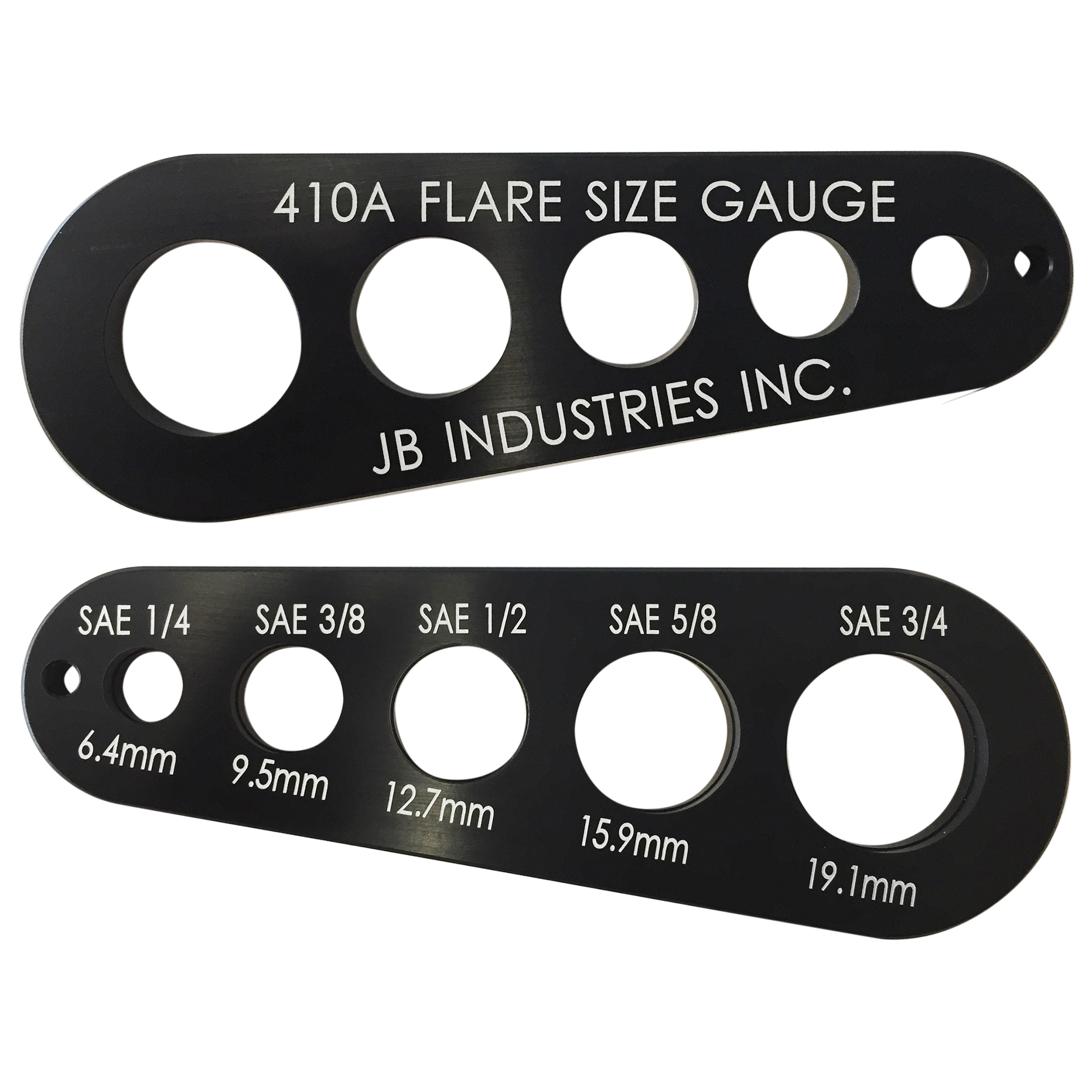 Metal Flare Size Gauge