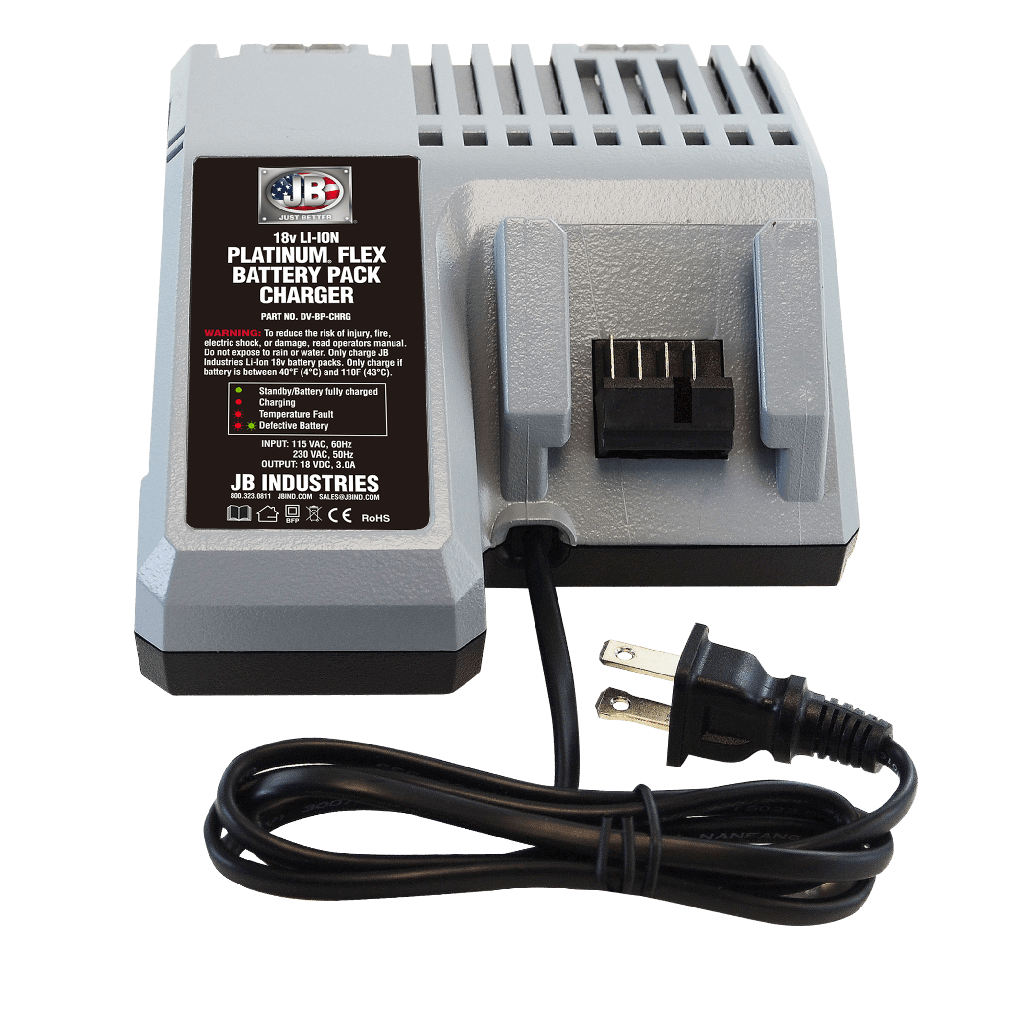 DV-BP-CHRG PLATINUM FLEX Battery Charger