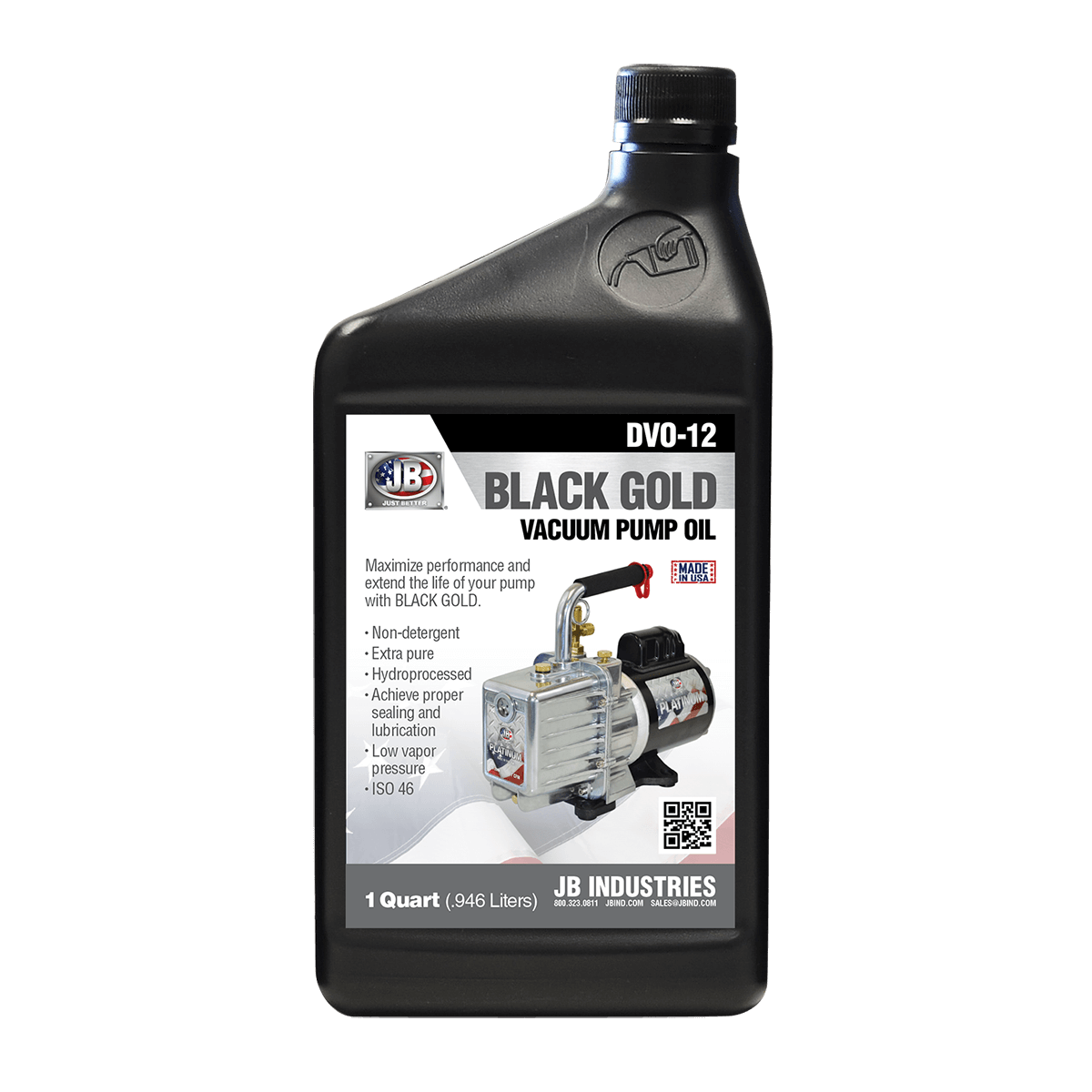DVO-12 BLACK GOLD Vacuum Pump Oil