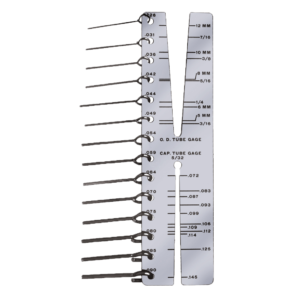 Cap Tube Gauge and File