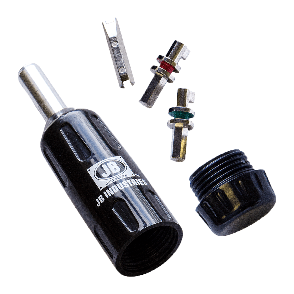 Jb industries locking cap key