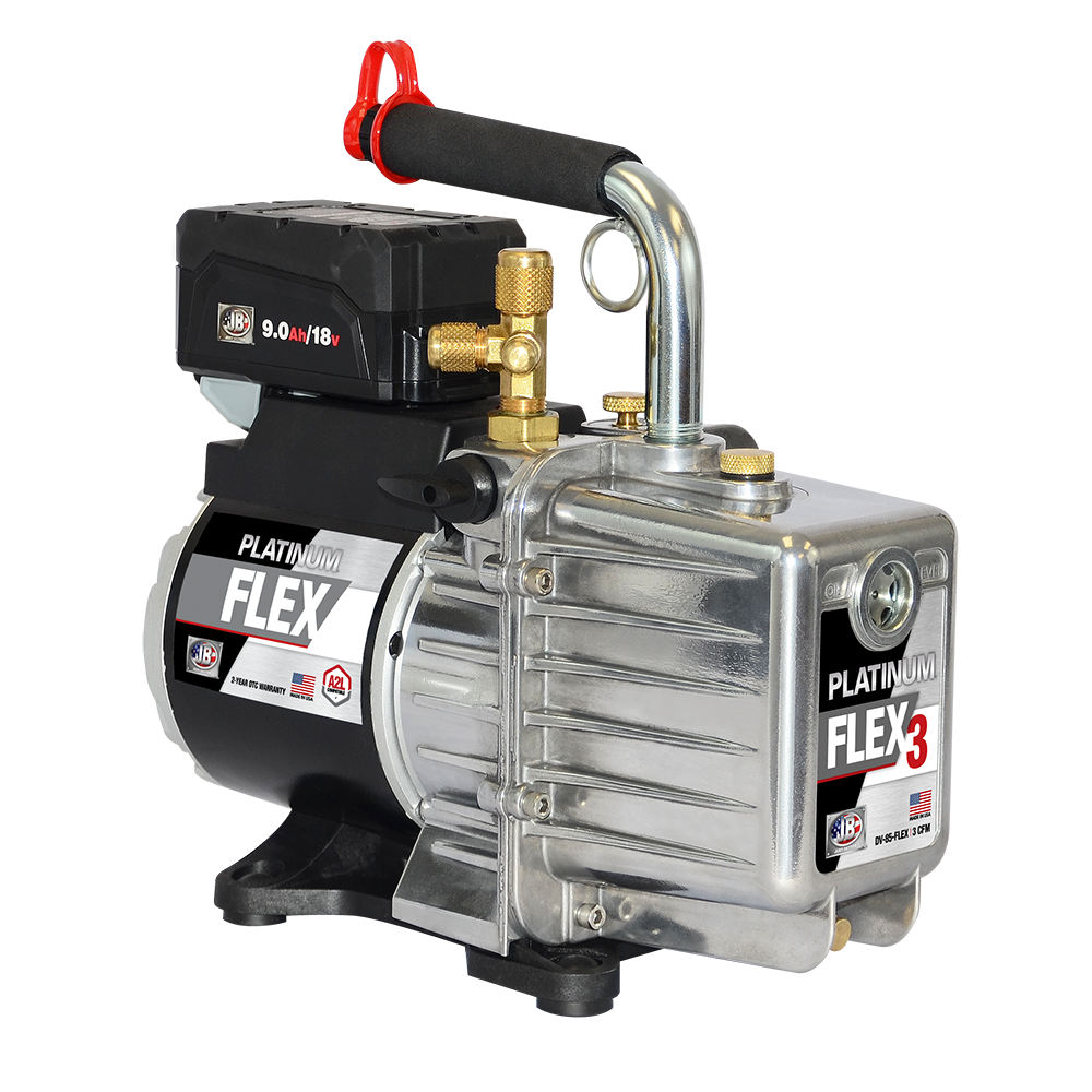PLATINUM FLEX Battery/AC Powered Vacuum Pump DV-85-FLEX-BAT 3 CFM
